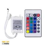 ریموت کنترلر ریسه نواری SMD RGB مدل 6 آمپر