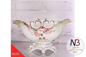 کشکول بیضی گلدار 9039 ان تی سی