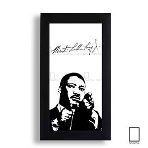 تابلو امضا مارتین لوتر کینگ Martin Luther King مدل N-45118