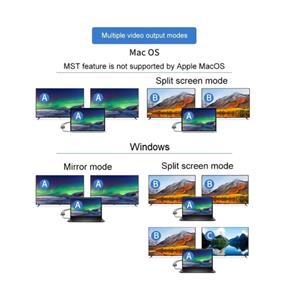 مبدل USB-C به HDMI اونتن مدل OTN-9175K