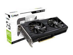 کارت گرافیک پلیت مدل Palit GeForce RTX 3060 Dual 12GB Graphics Card 