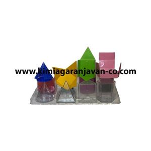 احجام هندسی 8 تکه با گسترده 