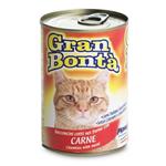 کنسرو غذای گربه gran bonta حاوی گوشت 400 گرم
