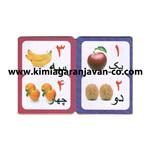 کارت آموزشی اعداد ریاضی