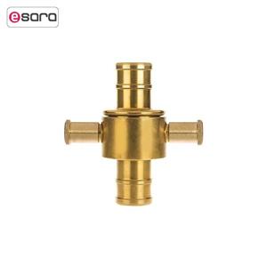 کوپلینگ برنجی مدل 1.5 اینچ 1.5 Inch Brass Coupling