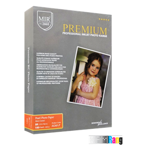 کاغذ مرواریدی میر سایز 13x18 وزن 260 گرم 100 برگ