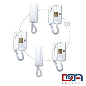 گوشی صوتی ارتباط داخلی سیماران ارتباط داخلی 1-20 مدل DM