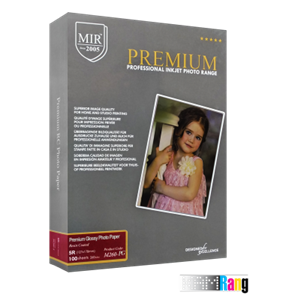 کاغذ پرمیوم گلاسه میر سایز 13x18 وزن 260 گرم 100 برگ