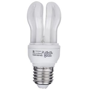 لامپ کم مصرف 13 وات لوتوس زمرد پایه E27 Zomorrod Lotus 13W Compact Fluorescent Lamp