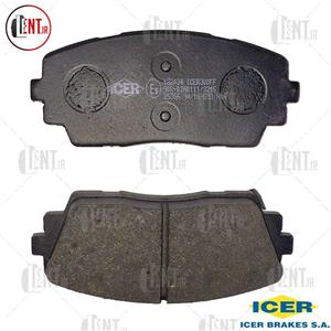 لنت ترمز جلو آیسر مناسب برای کیا پیکانتو Icer 182034 Front Brake Pad