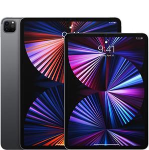 تبلت اپل آیپد پرو 12.9 اینچ 2021 سیم کارت خور ظرفیت 1 ترابایت Apple iPad Pro 12.9 inch 2021 5G 1TB Tablet