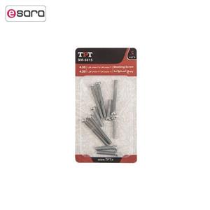 مجموعه 10 عددی پیچ استوانه تی پی تی مدل SM-5015
