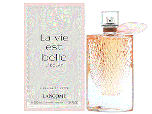 ادکلن ادو پرفیوم زنانه لانکوم مدل ویه است بله اکلت 75 میل LANCOME La Vie Est Belle LECLAT perfume for women 75ml 