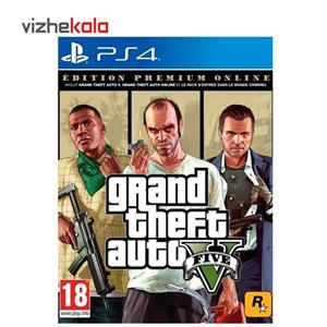 اکانت قانونی بازی GTA V Premium Online Edition برای PS4, PS5 