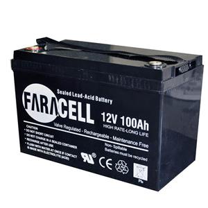 باتری یو پی اس مدل Faracell 12V100AH فاراسل ولت امپر ساعت UPS Battery 