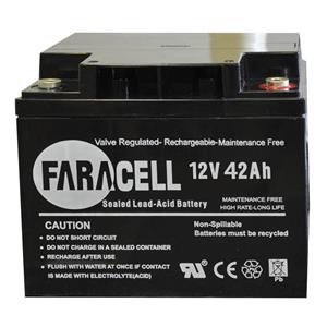 باتری یو پی اس مدل Faracell 12V42Ah فاراسل 12 ولت 42 آمپر ساعت Faracell 12V42Ah 12V 42AH UPS Battery