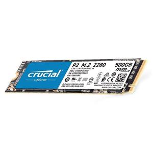 حافظه SSD اینترنال کروشیال مدل P2 NVMe PCIe M.2 2280 ظرفیت 500 گیگابایت Crucial 500GB Internal 