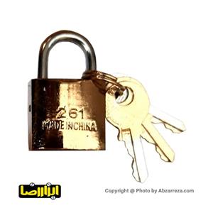 قفل آویز طرح برنج سایز 25