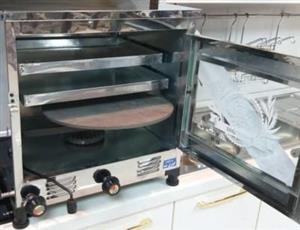تنور گازی سرآشپز نیمه استیل(2سینی) TG-127