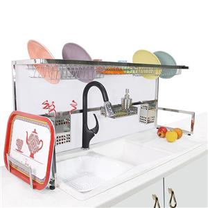 آبچکان روی سینک استیل ارتفاع 62 سانت