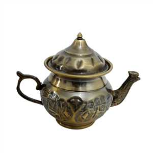 قوری برنجی مخصوص سماور - طرح ۲