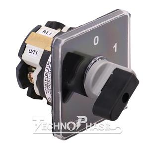 کلید گردان 25 آمپر TRS (سه فاز چپ و راست) مدل 2508