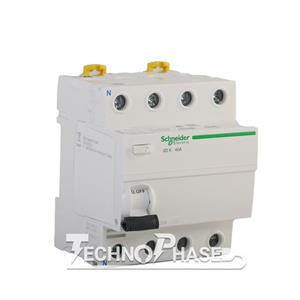 کلید محافظ جان (RCCB) چهار پل 80 آمپر اشنایدر مدل A9