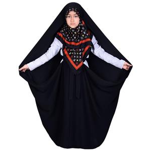 چادر قجری دخترانه مدل زینت