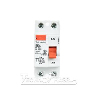 کلید محافظ جان (RCBO) دو پل 25 آمپر ال اس مدل  RKP