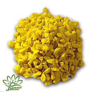 شن رنگی زرد دانه متوسط 250 g