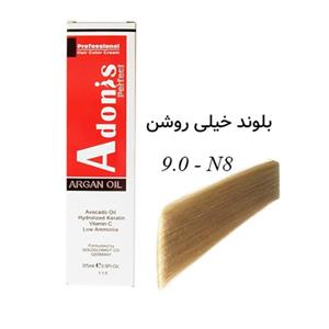 رنگ مو N8-9.0 آدونیس پرفکت بلوند خیلی روشن Adonis perfect