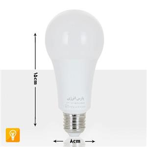 لامپ 20وات LED حبابی پارس انرژی 