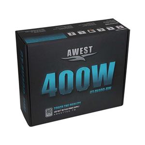 پاور اوست مدل GT-AV400-BW Awest GT-AV400-BW 400W 80Plus Power Supply