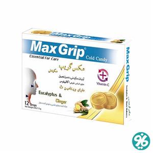آبنبات سرد ویتامین ث زنجبیل مکس گریپ