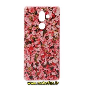 قاب گوشی Nokia 7 Plus نوکیا فانتزی ژله ای طرح صورتی گلکده کد 5