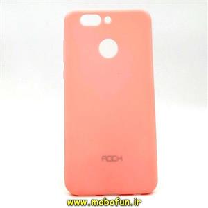 قاب گوشی Nova 2 Plus هوآوی ژله ای طرح صورتی راک ROCK کد 13