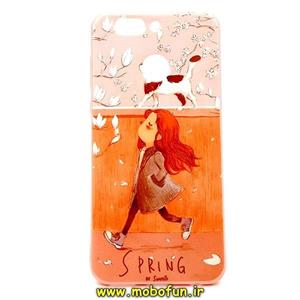 قاب گوشی Nova 2 Plus هوآوی فانتزی ژله ای طرح صورتی دخترانه کد 3
