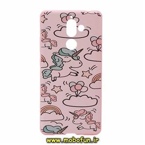 قاب گوشی Nokia 7 Plus نوکیا فانتزی ژله ای طرح صورتی یونیکورن کد 6