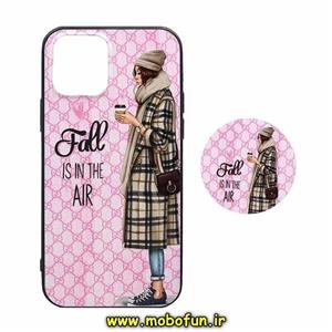 قاب گوشی Iphone 12 - Iphone 12 Pro آیفون طرح فانتزی دخترانه گوچی به همراه پاپ سوکت کد 27