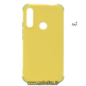 قاب گوشی Honor 9X آنر طرح سیلیکونی ضد ضربه ایربگ دار زرد کد 2