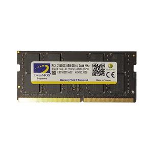 رم لپ تاپ DDR4 تک کاناله 2666 مگاهرتز CL19 تواینموس مدل ظرفیت 8 گیگابایت