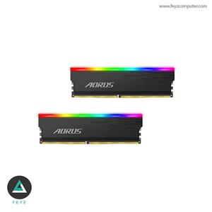 رم کامپیوتر  گیگابایت مدل aorus rgb ddr4 16gb (2x8gb) 4400mhz