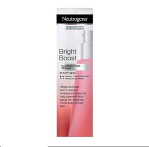 سرم روشن کننده ضد لک نوتروژینا مدل Bright Boost حجم 30 میل Neutrogena Anti Blemish Brightening Serum 30ml 