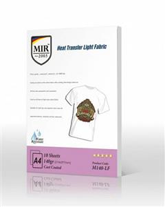 کاغذ ترانسفر تیشرت روشن میر 10برگی