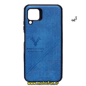 قاب گوشی Nova 7i هوآوی طرح ژله ای پارچه ای گوزنی آبی کد 14