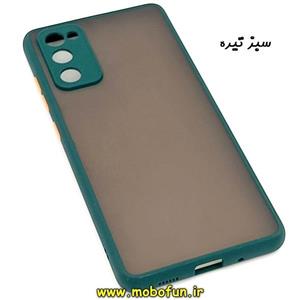 قاب گوشی Galaxy S20 FE سامسونگ طرح پشت مات محافظ لنز دار کد 28