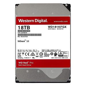 هارد اینترنال وسترن دیجیتال ظرفیت 18 ترابایت مدل WD Red Pro NAS