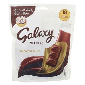 شکلات مینی گلکسی طعم شیری ۱۸ تایی –  Galaxy 