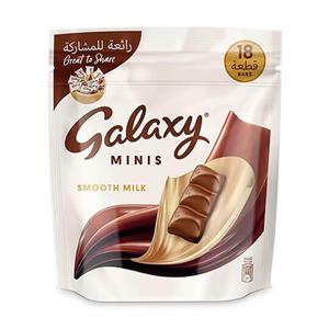 شکلات مینی گلکسی طعم شیری ۱۸ تایی –  Galaxy