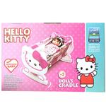 اسباب بازی گهواره عروسک آفتاب (Aftab) مدل Hello kitty